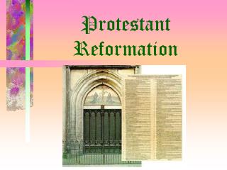 Protestant Reformation