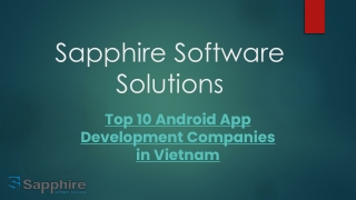 Top 10 Android App Development Companies in Vietnam