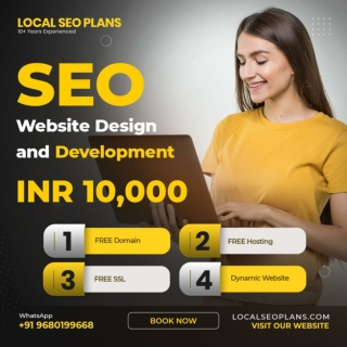 Web Design and Development Starting INR 10000 - LOCALSEOPLANS.COM
