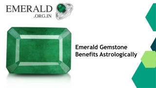 Emerald Gemstone Benefits Astrologically