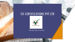 ISO 27001 CERTIFICATION