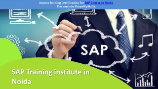 SAP Training institute in Noida