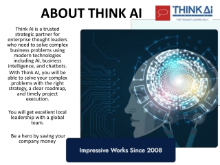 Think AI Software Development for Thought Leaders