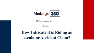 How to bag your escalator accident claim?