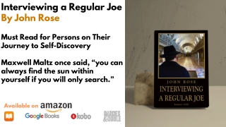 Interviewing a Regular Joe - by John Rose