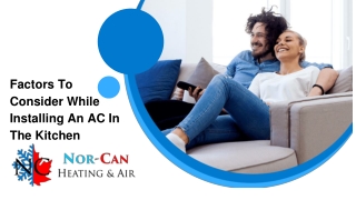 Factors To Consider While Installing An AC In The Kitchen