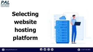 Selecting website hosting platform