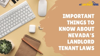 Know About Nevada's Landlord Tenant Laws