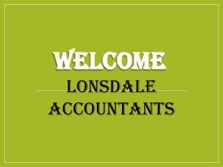 Looking For The Best Chartered Accountants in Niddrie?