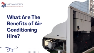 What Are The Benefits of Air Conditioning Hire