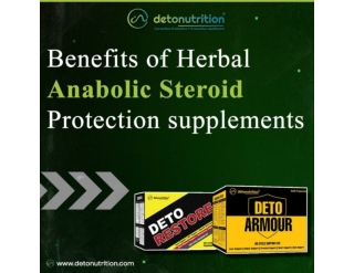 Benefits of Herbal Anabolic Steroid Protection Supplements-Detonutrition