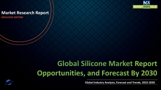 Silicone Market Size is Expected to total US$ 24.4 billion by 2030