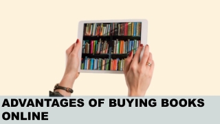 ADVANTAGES OF BUYING BOOKS ONLINE