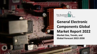 General Electronic Components Global Market Size, Share, Trends Analysis, By Product Type, By End User, By Region And Se