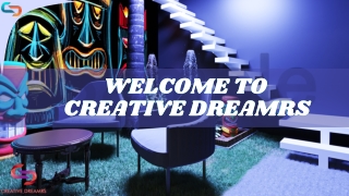 Creative 3D visualization services Mohali- CREATIVE DREAMRS