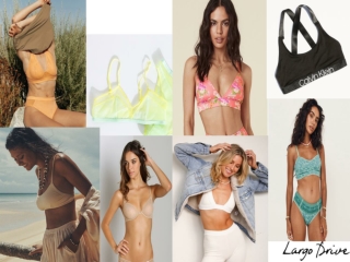 A beautiful bralette to wear as both an undergarment or a crop top