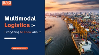 Multimodal Logistics- Everything to Know About