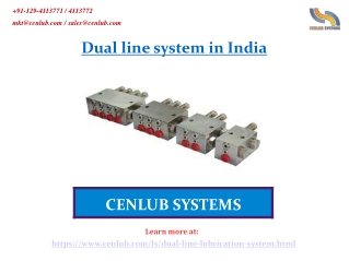 Best Dual Line System in India