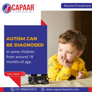 Autism can be diagnosed | Best Autism Centre in Bangalore | CAPAAR