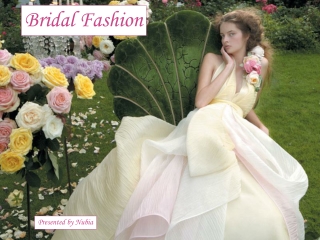 BRIDAL FASHION - part 1