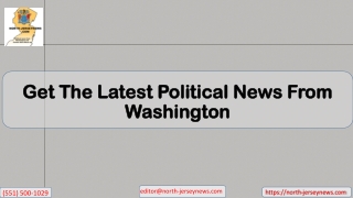 Political news from Washington - North-jerseynews