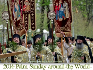 2014 Palm Sunday around the World