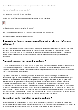 la reference des meilleurs casino en ligne