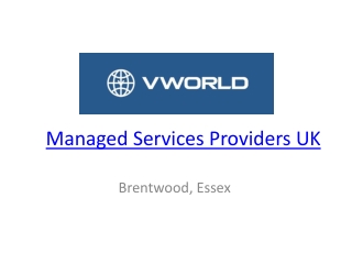 Managed Services Providers UK