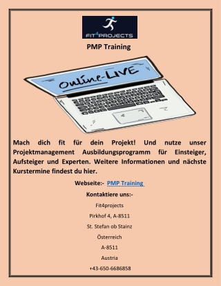 PMP Training 