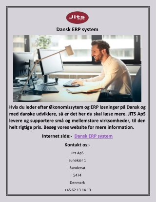 Dansk ERP system