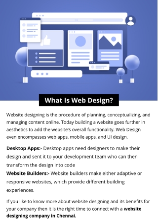 What Is Web Design?