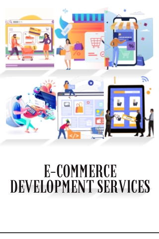 eCommerce development services