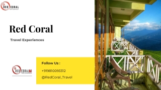 Red Coral is one of the best luxury holiday resorts in Chikmagalur