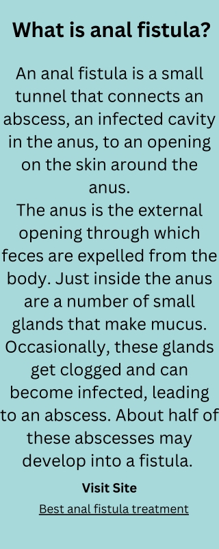 Best anal fistula treatment
