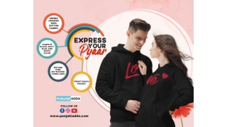 Love Customized Couple Hoodies - Punjabi Adda