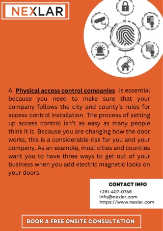 Physical Access Control Companies