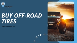 BUY OFF ROAD TIRES