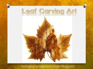 Leaf Carving Art