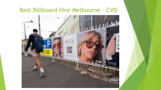 Best Billboard Hire Melbourne - CVO