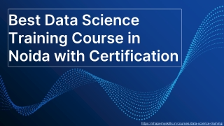 Best Data Science Course in Noida with Certification