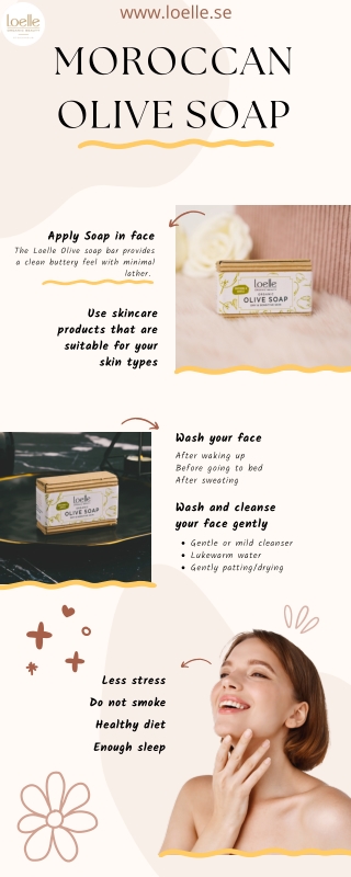 Organic Moroccan Olive Soap For Skin