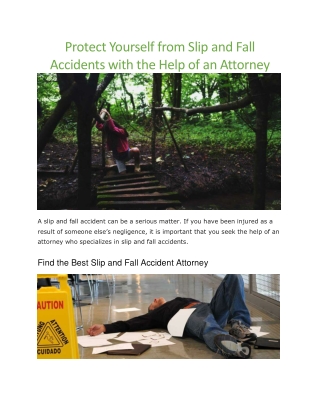 Best slip and fall attorneys near me