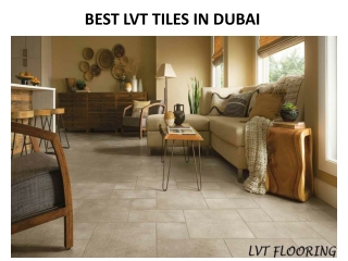 LVT TILES IN DUBAI