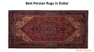 Best Persian Rugs in Dubai
