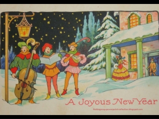 New Year Vintage Greetings