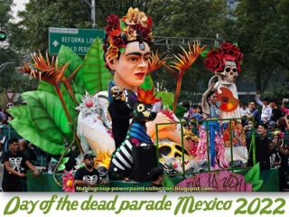 Day of the Dead parade in Mexico 2022