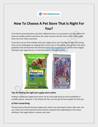 Find the best Online Pets Supplies Store in Lindenhurst