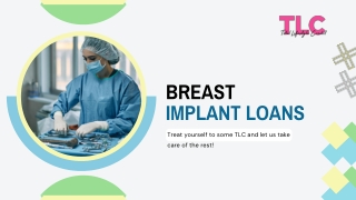 How To Finance Your Breast Augmentation With Breast Implant Loans?