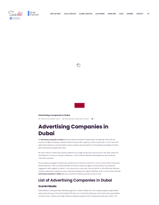 advertising agency in dubai