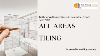 Tilers Adelaide | All Areas Tiling